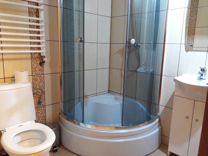 Ванная комната в Noclegi Alda