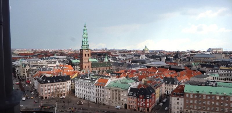 Вид на Копенгаген с Башни