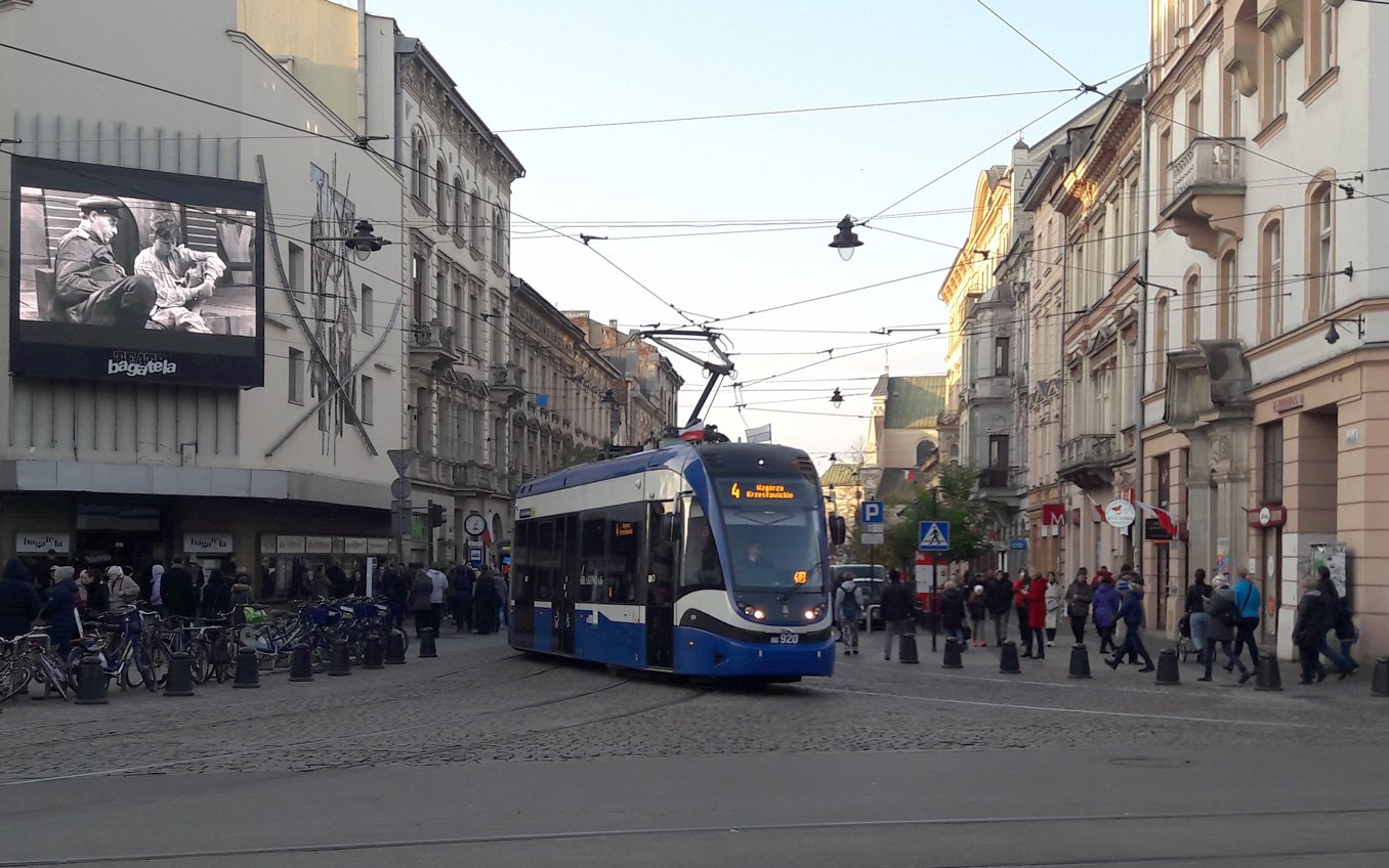 Общественный транспорт в Кракове